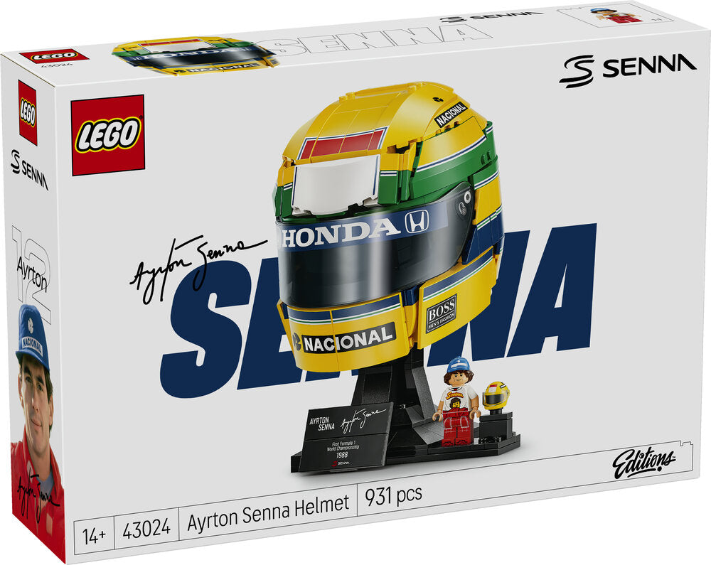 LEGO Editions Formula 1 43024 Ayrton Senna-hjelm