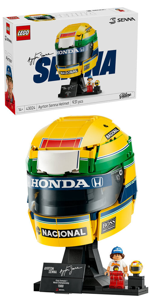LEGO Editions Formula 1 43024 Ayrton Senna-hjelm