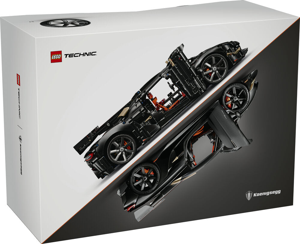 42232 LEGO Technic Koenigsegg Sadair's Spear-megabil
