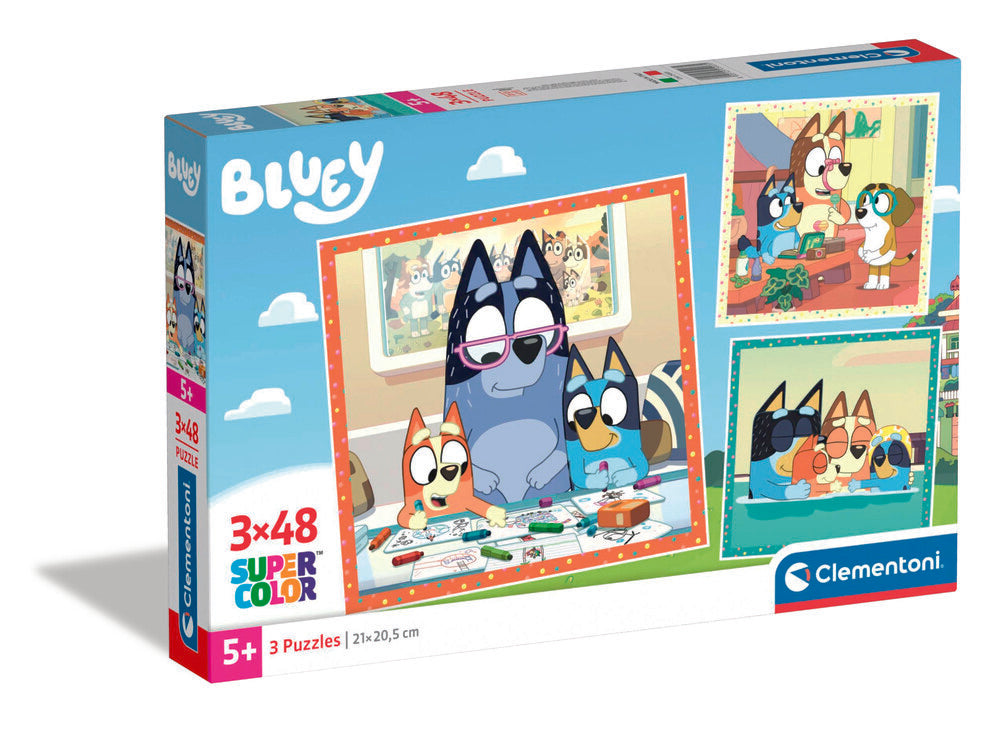 Bluey 3x48 brikker