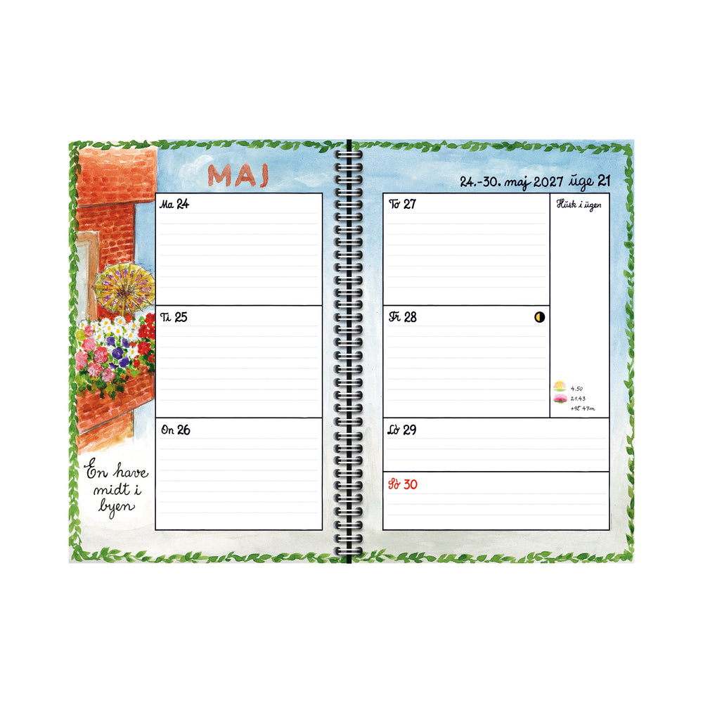 UGEKALENDER 8X12 CM 2027