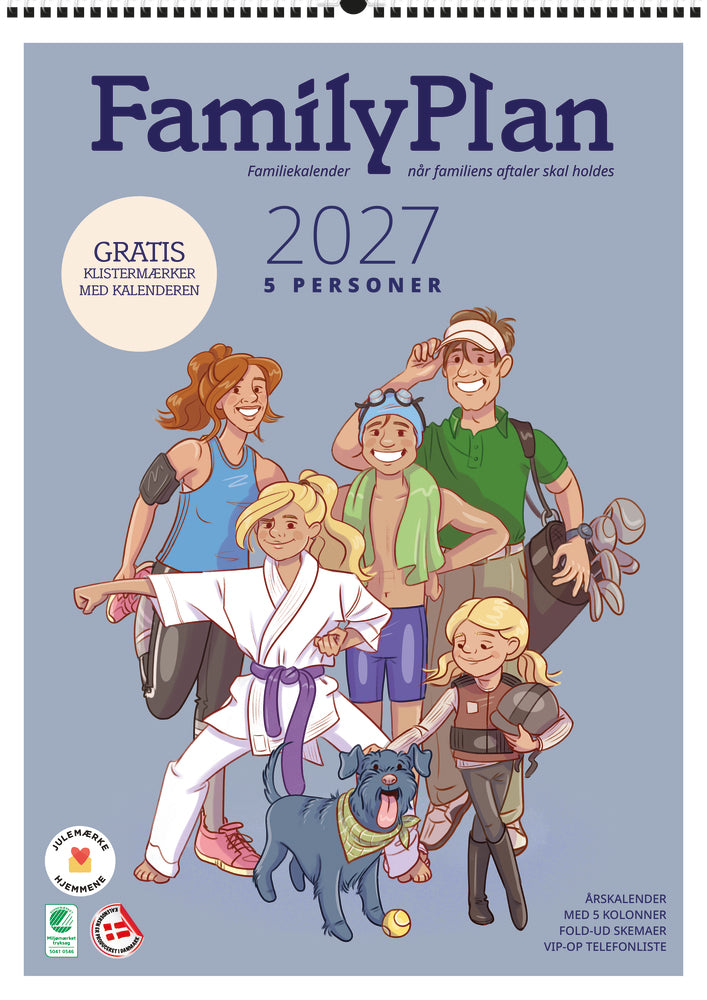 FamilyPlan 5 personer 2027