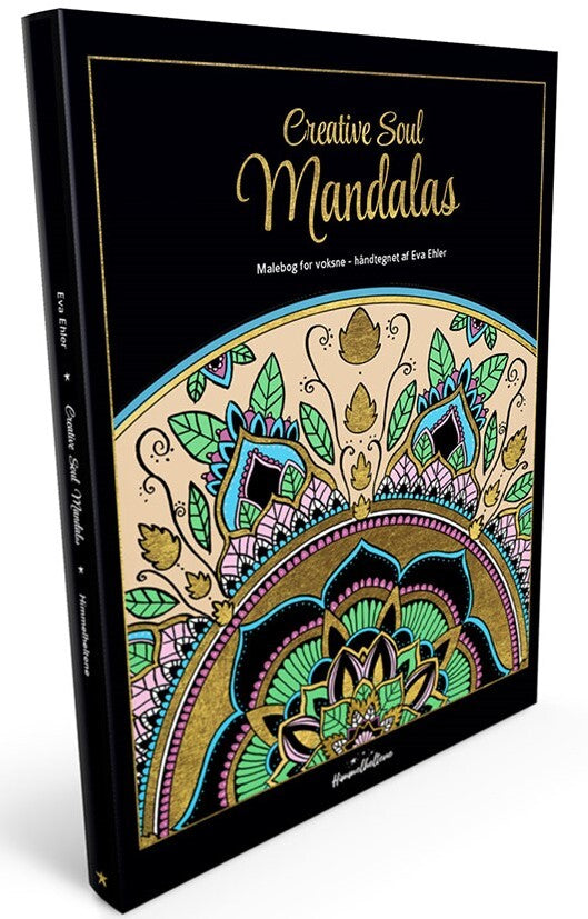 D1 Creative Soul Mandalas - Malebog for voksne - håndtegnet af Eva Ehler