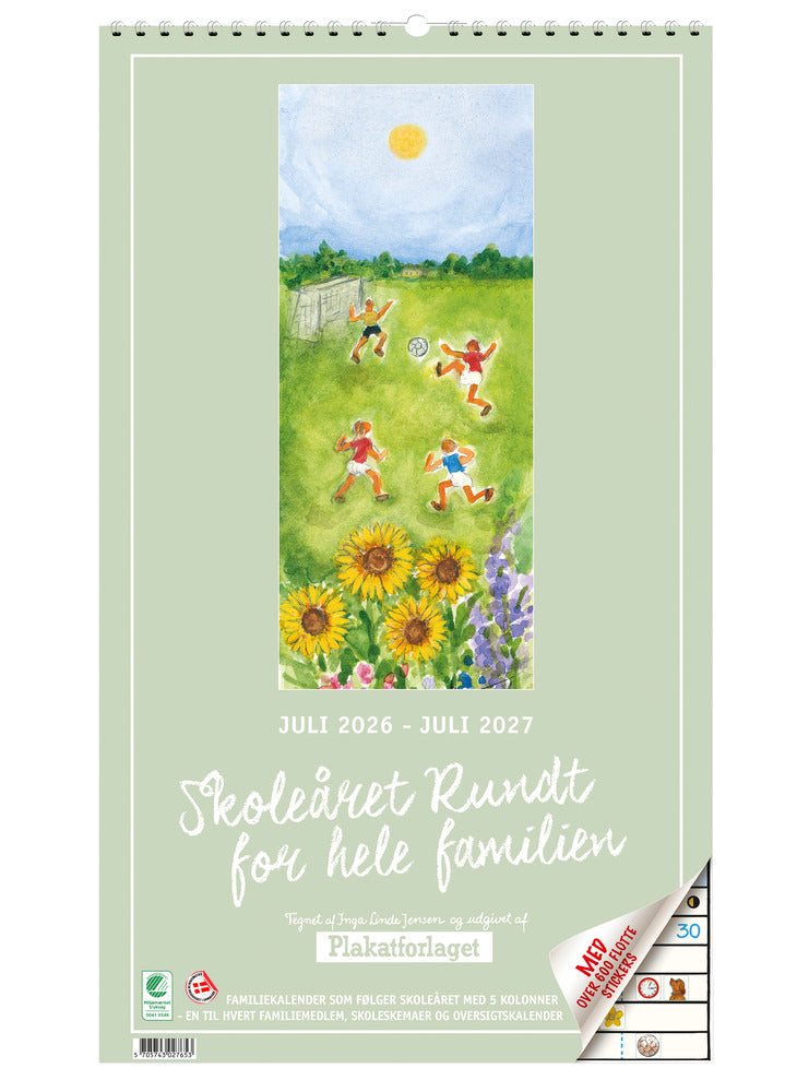Skoleåret rundt 2026/27 For hele familien m/5 kolonner