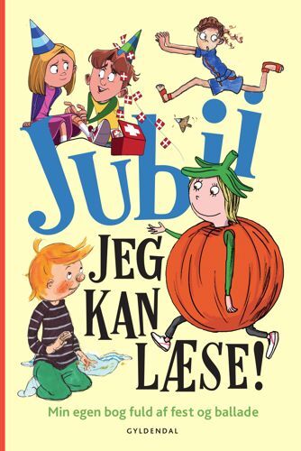 Jubii, jeg kan læse!  Min egen bog fuld af fest og ballade