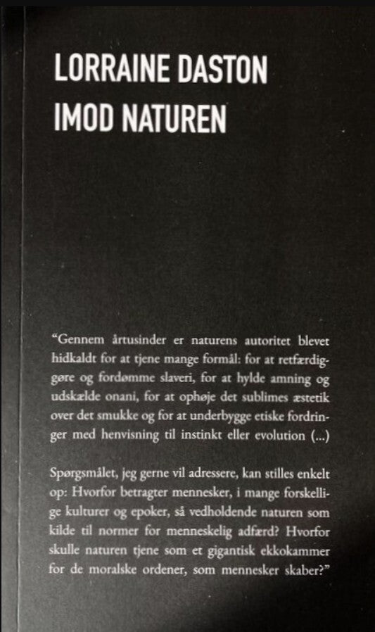 Imod naturen