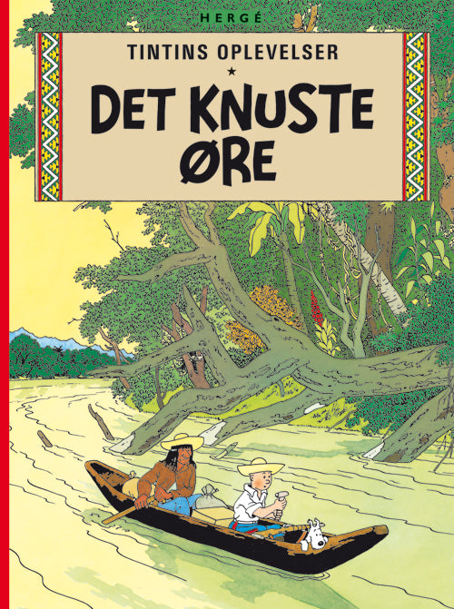 D1 Tintin: Det knuste øre - softcover