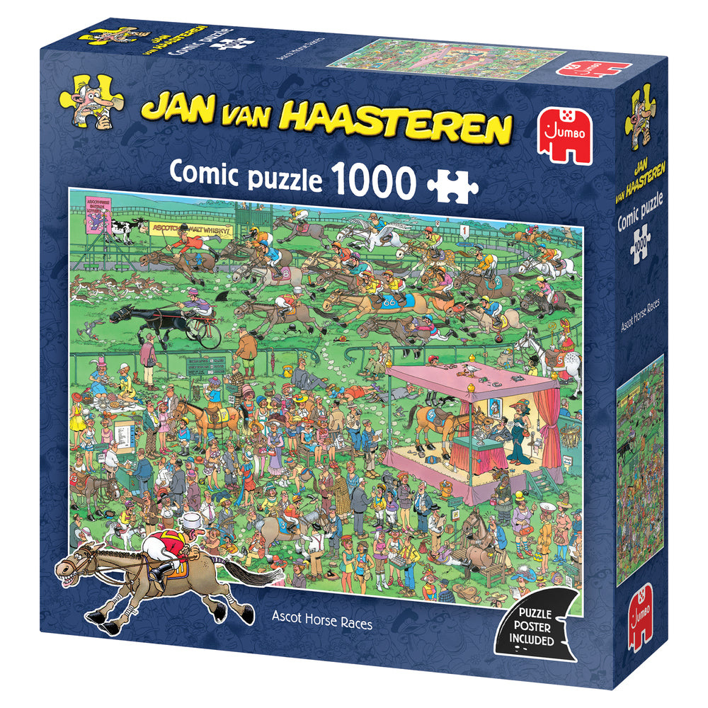 JANVANHAASTEREN Ascot Horse Race 1000 brikker
