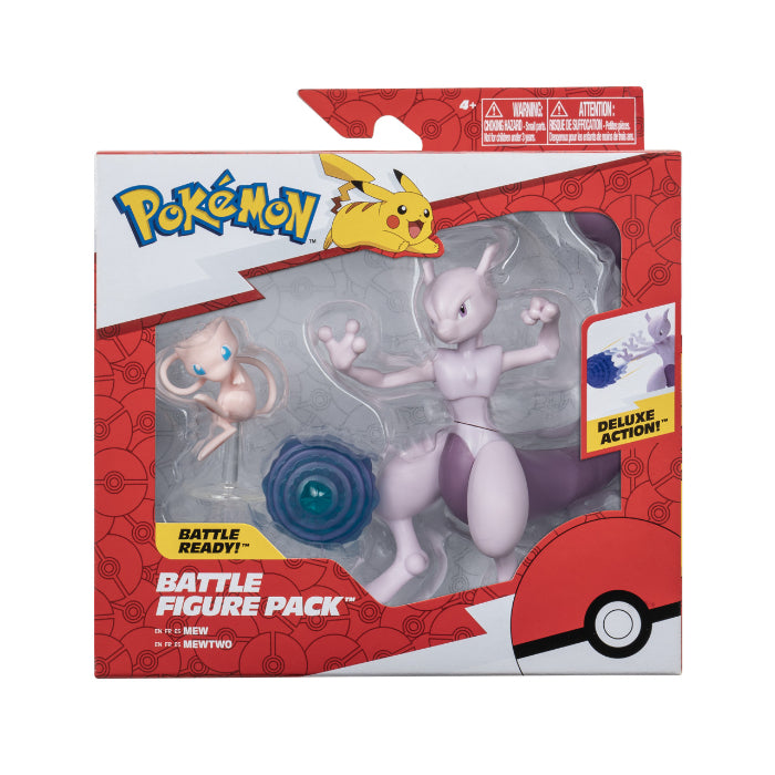 Pokemon figur Mewtwo and Mew 2-pak