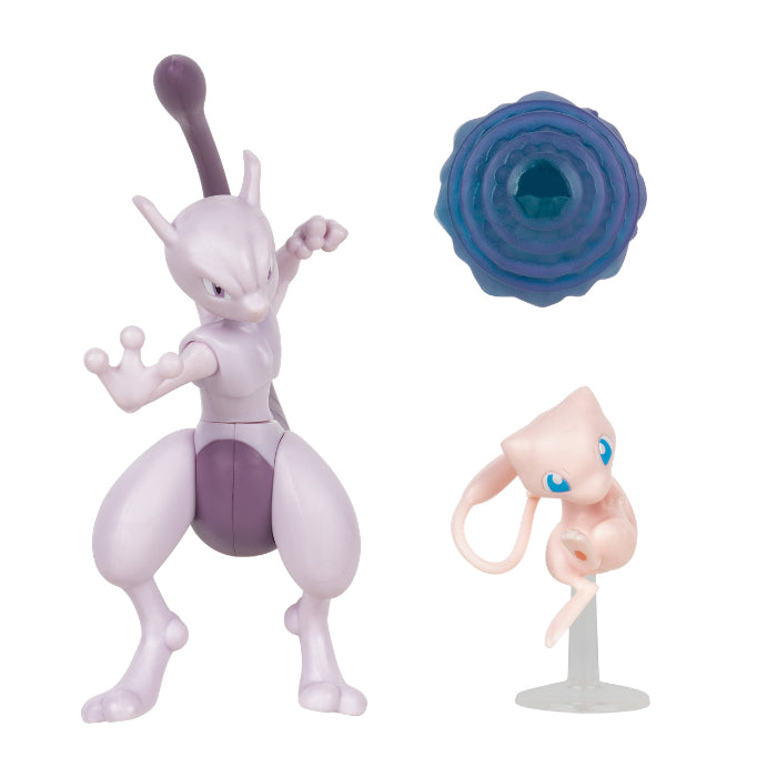 Pokemon figur Mewtwo and Mew 2-pak