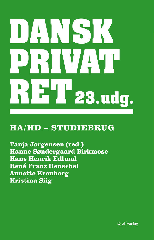 D2 Dansk Privatret HA og HD