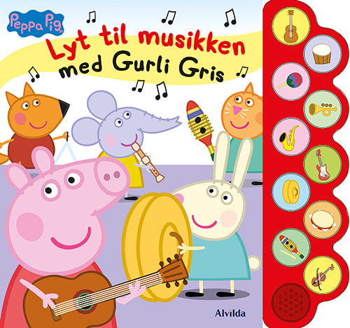 D2 Peppa Pig - Lyt til musikken med Gurli Gris (med 10 supersøde lyde)