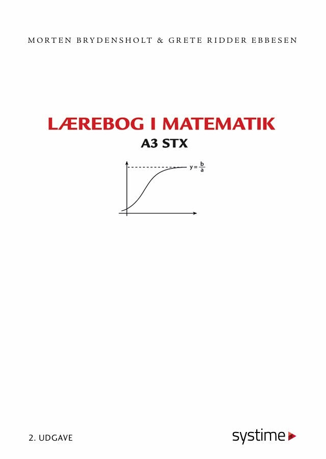 Lærebog i Matematik A3 stx