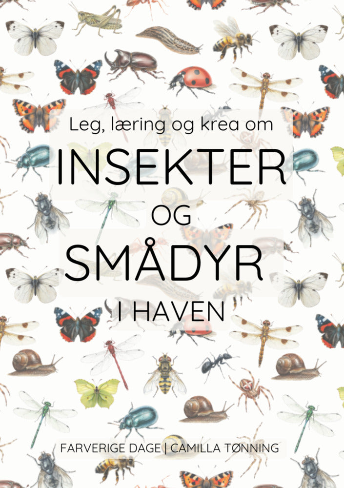 Leg, læring og krea om insekter og smådyr i haven