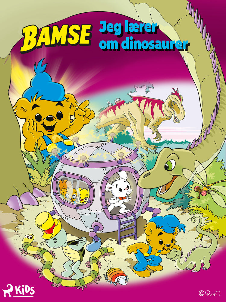 Bamse – Jeg lærer om dinosaurer