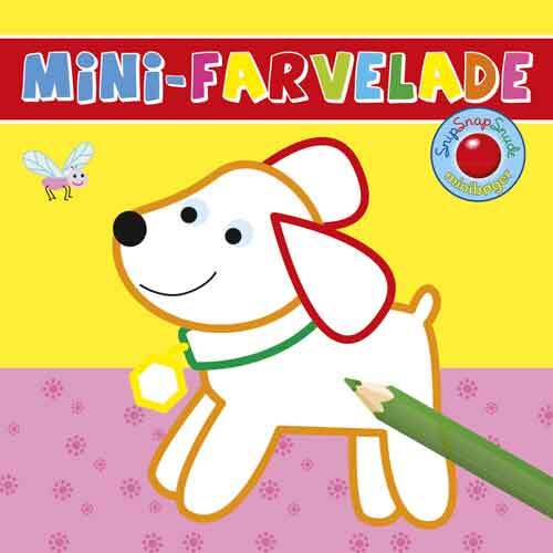 Snip Snap Snude: Mini-Farvelade Hund, KOLLI (pakke med 12 stk.)