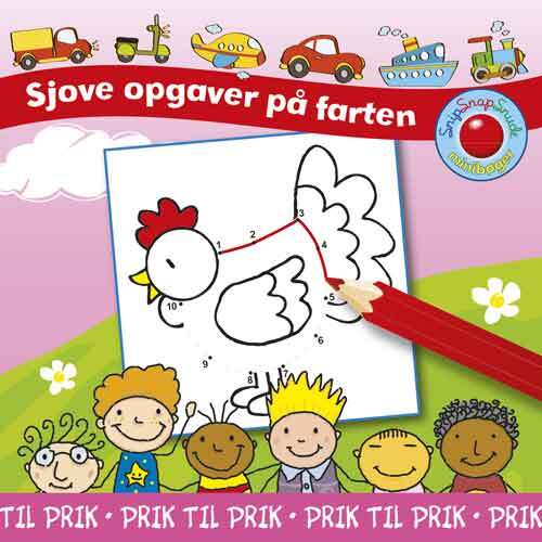 Snip Snap Snude Aktivitetsbog: Prik til Prik, KOLLI (pakke med 12 stk.)