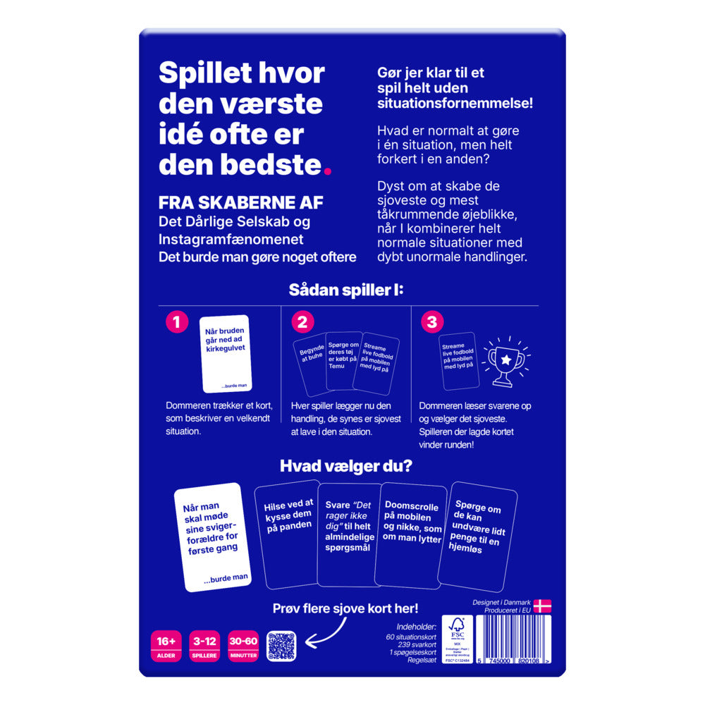 Det burde man gøre noget oftere