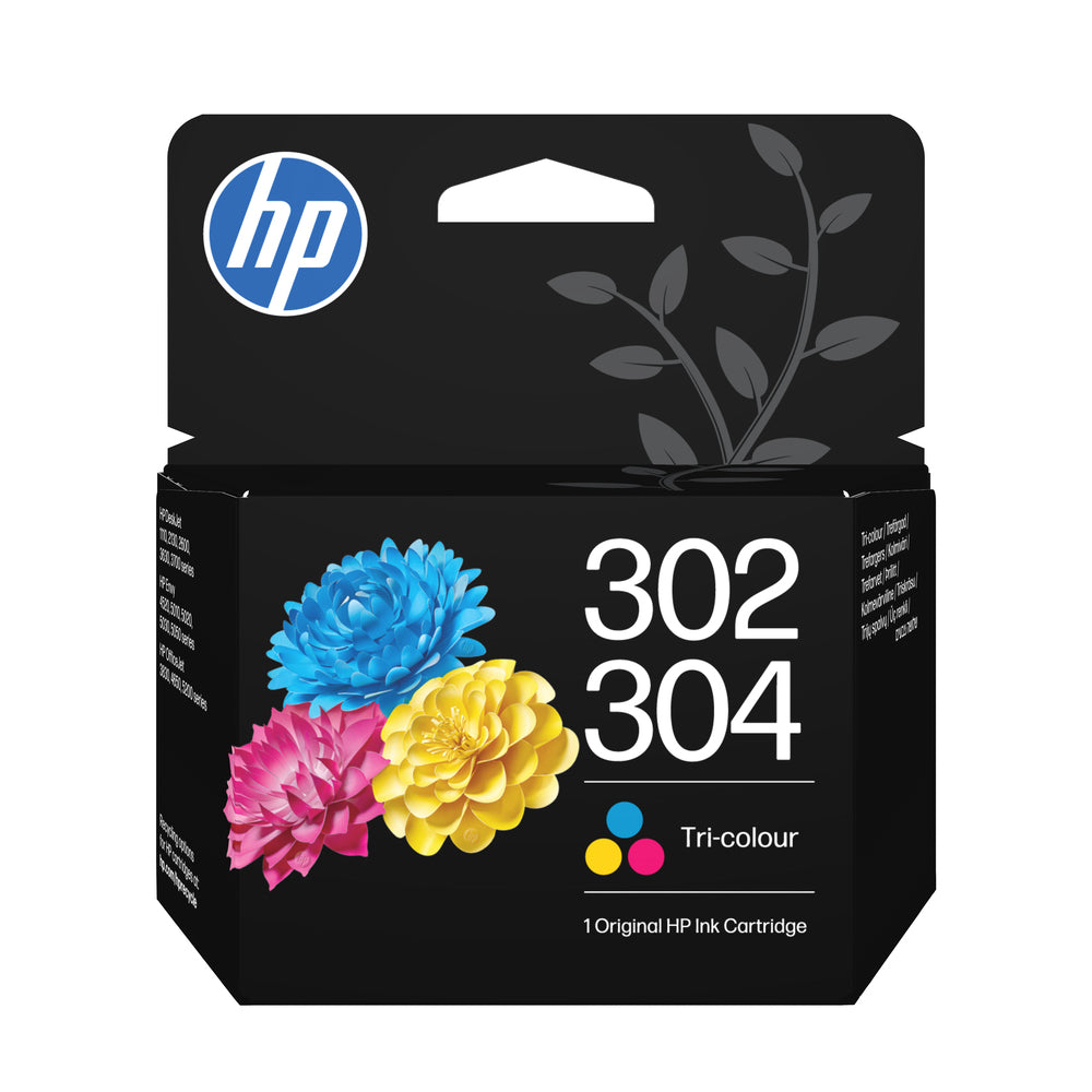 Blæk HP 302/304 Tri-color Original Ink Cartridge