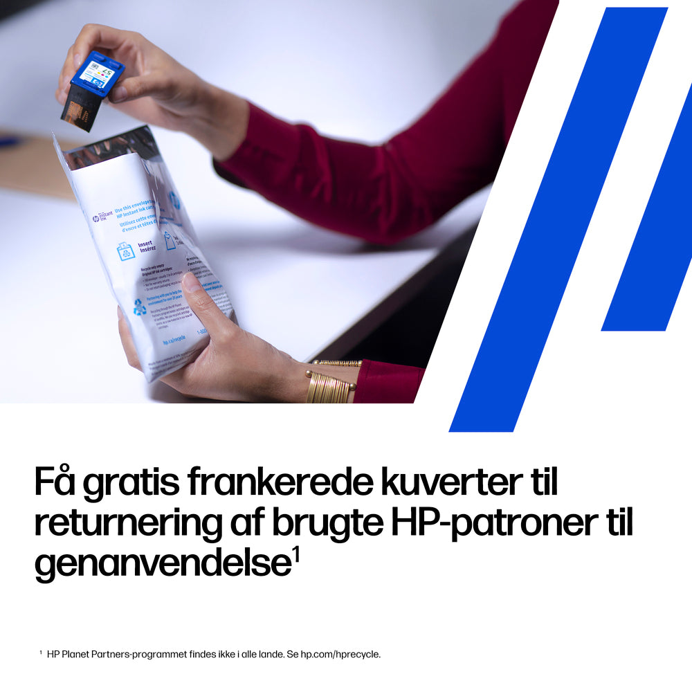 Blæk HP 302/304 Tri-color Original Ink Cartridge