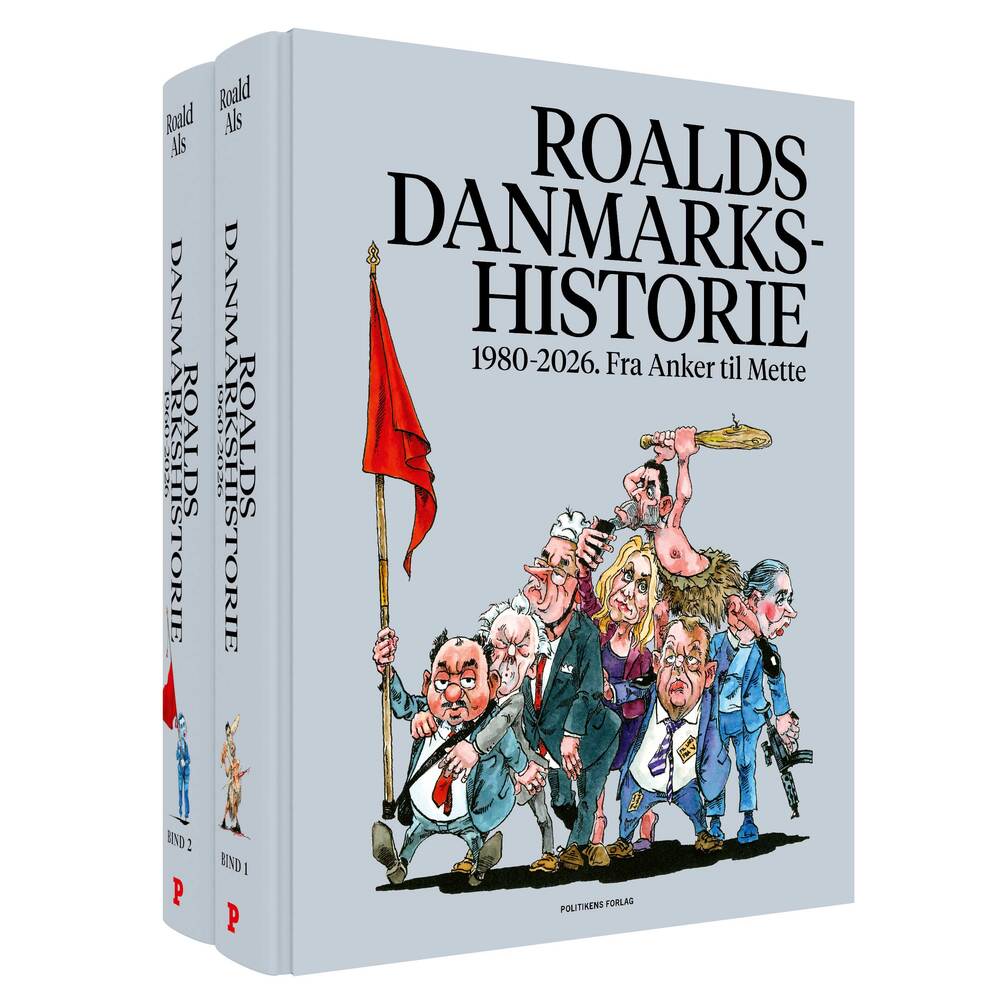 Roalds danmarkshistorie 1980-2026. Fra Anker til Mette
