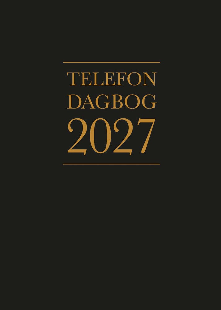 Telefondagbog 2027