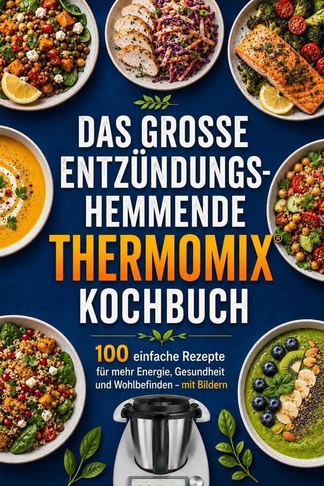 THE BIG ANTI-INFLAMMATORY THERMOMIX® COOKBOOK  100 Simple Recipes for More Energy, Health and Well-Being – with Pictures