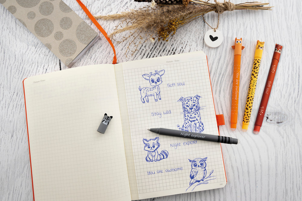 Viskepen Eberhard Faber Gel Roller Animal Erase It! Bambi