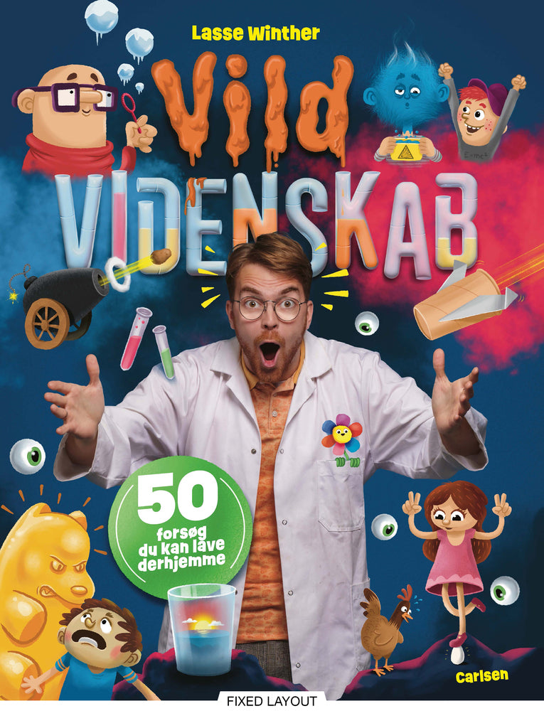 Vild videnskab - 50 forsøg du kan lave derhjemme