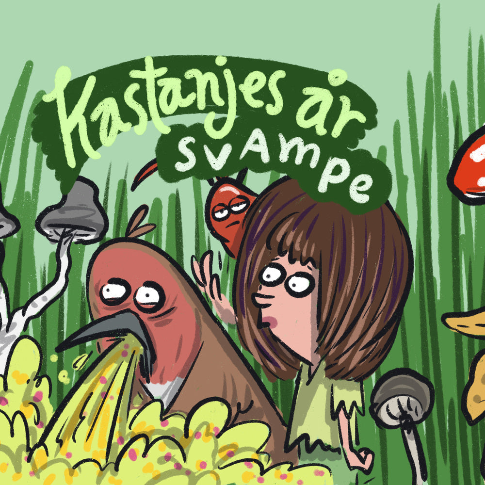 Kastanje og Svampene