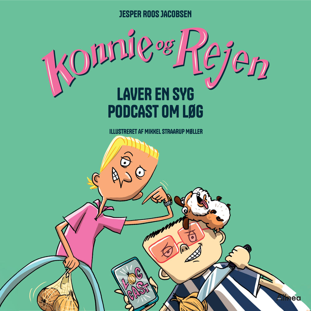 Konnie og Rejen laver en syg podcast om løg, Rød Læseklub
