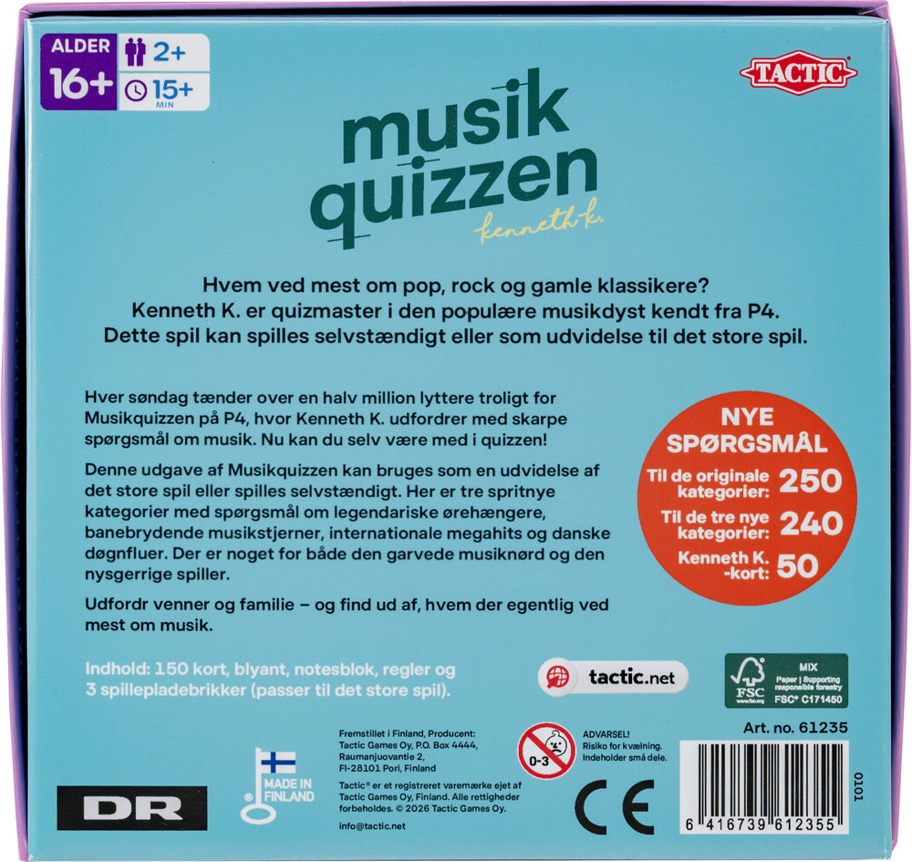 Musikquizzen udvidelse