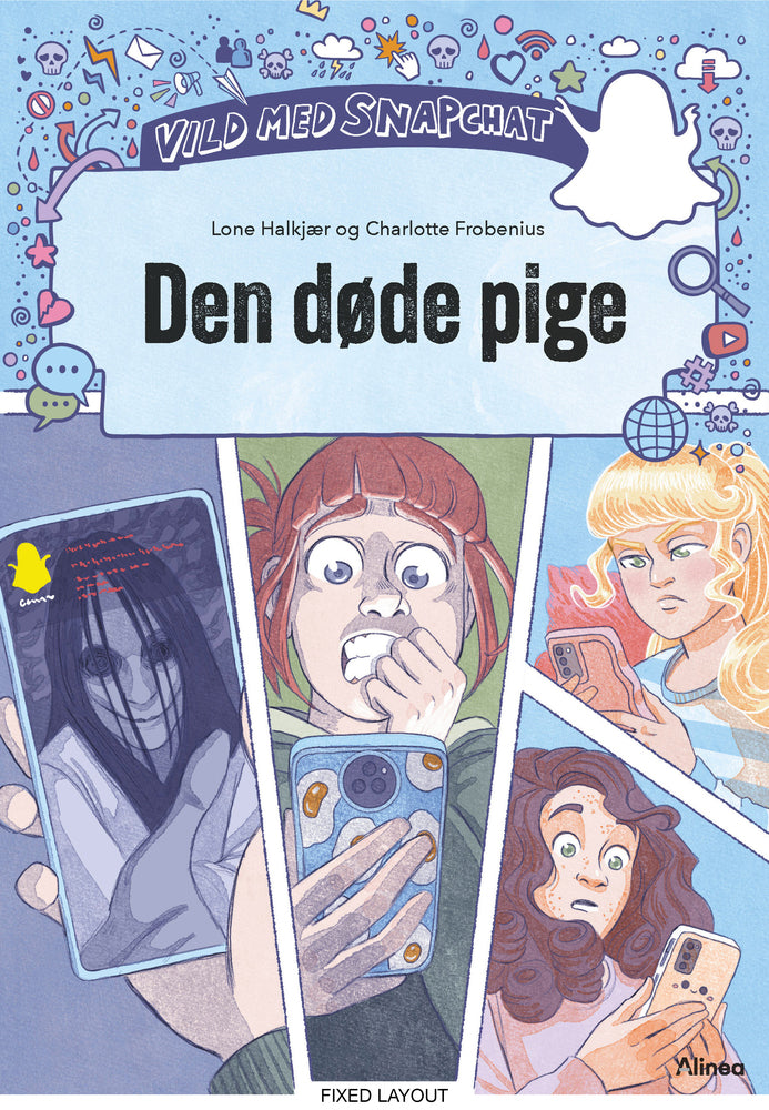 Vild med Snapchat, Den døde pige, Rød læseklub