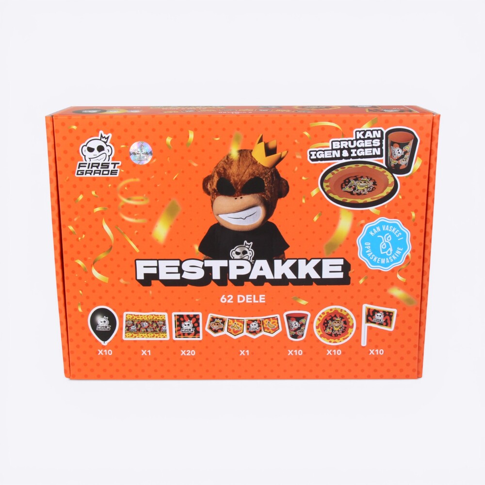 Festpakke Monkey 10 pak