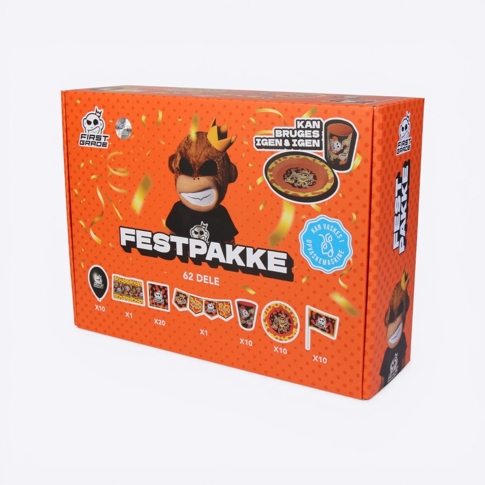 Festpakke Monkey 10 pak