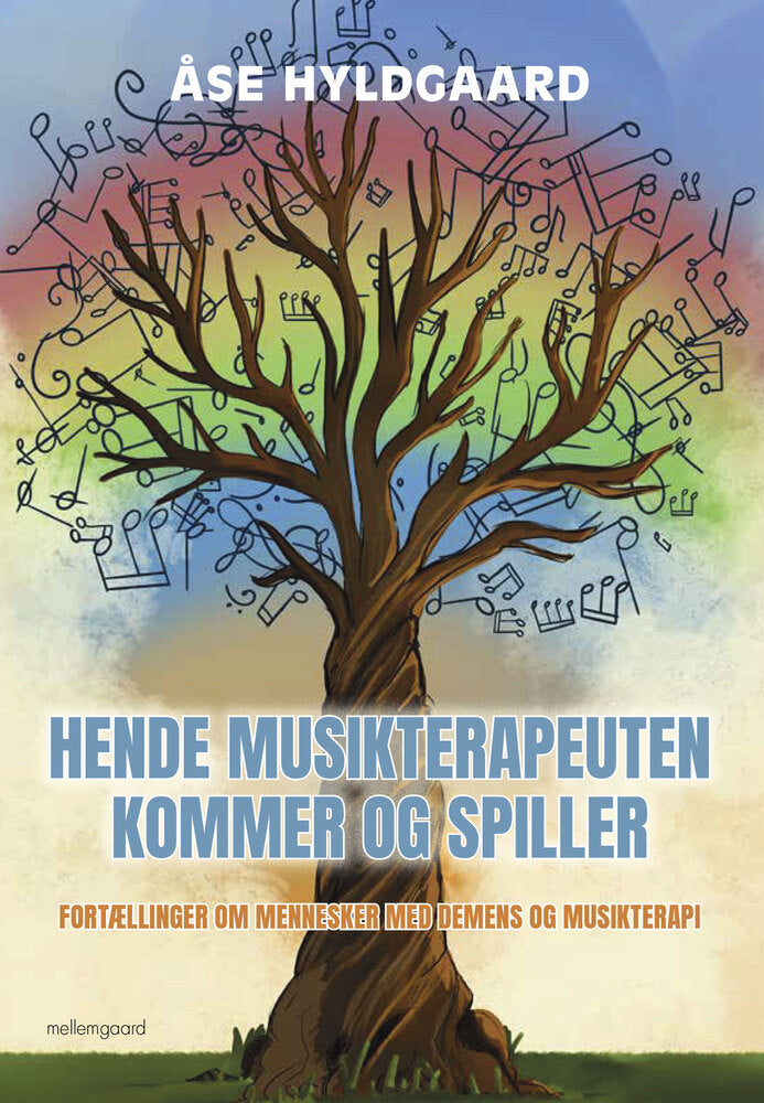 Hende musikterapeuten kommer og spiller