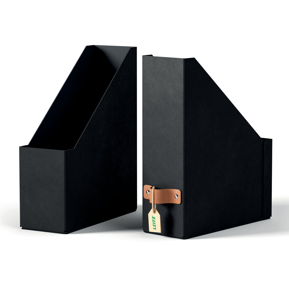 Tidsskriftskassette Leitz Puro  Antracit 2 Stk.