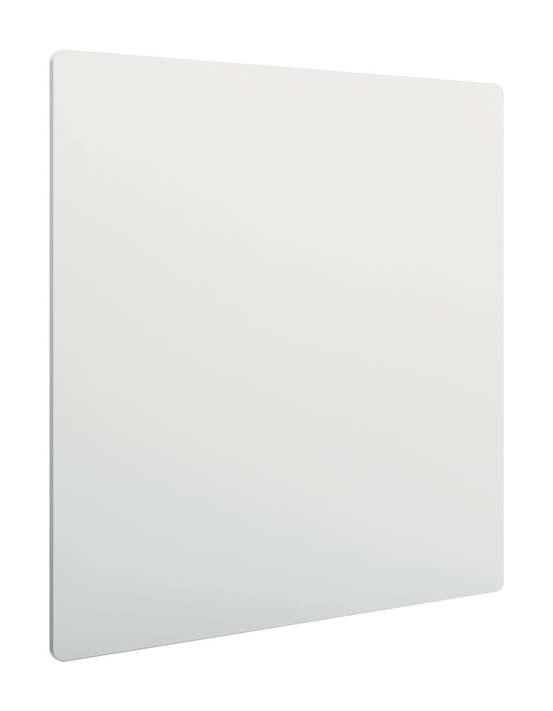 Whiteboardtavle magnetisk rammeløst Nobo stål 45x45cm