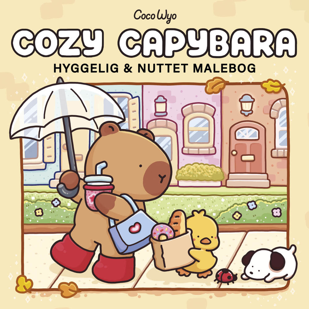 Malebog: Cozy Capybara - Cozy Coloring