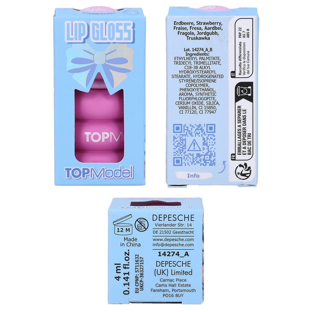 TOPModel Lipgloss K-POP asst