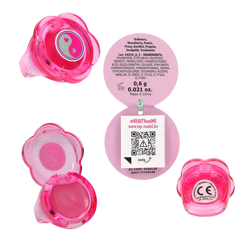 TOPModel Lipgloss ring GLOW TO GO asst