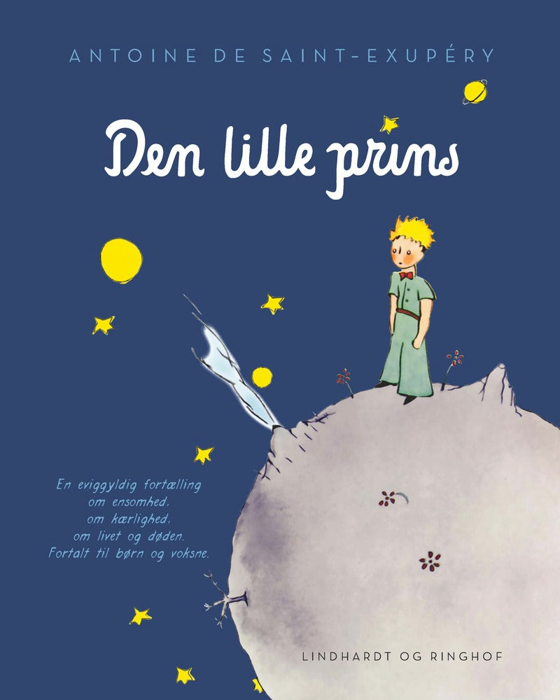 D2 Den lille prins, mørkeblå hardback