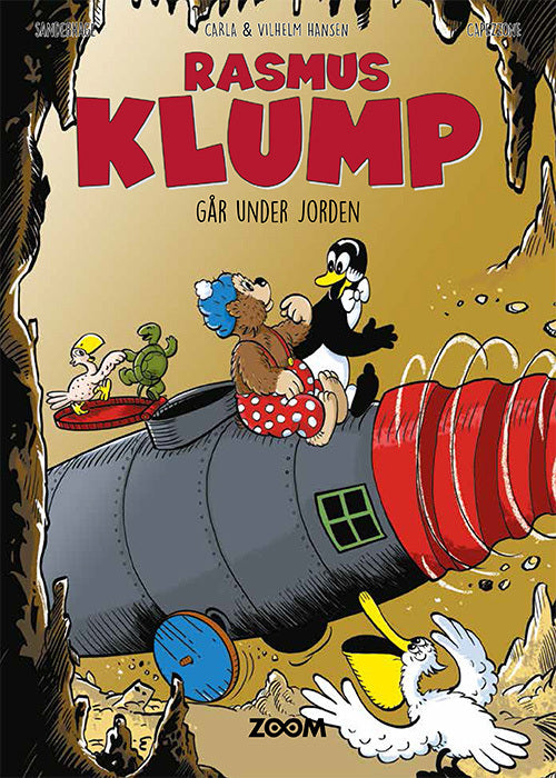 Rasmus Klump igår under jorden