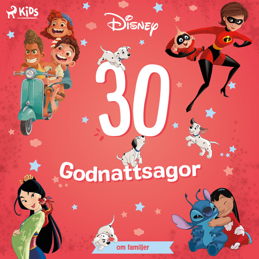 Disney: 30 godnattsagor om familjer