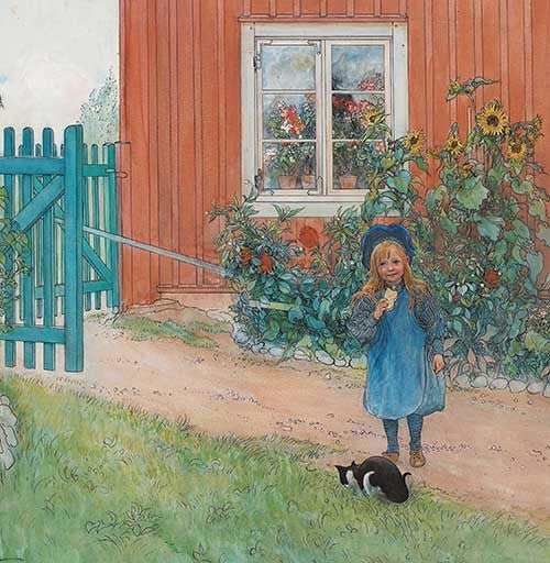 D1 Carl Larsson Skitse- og notesbog