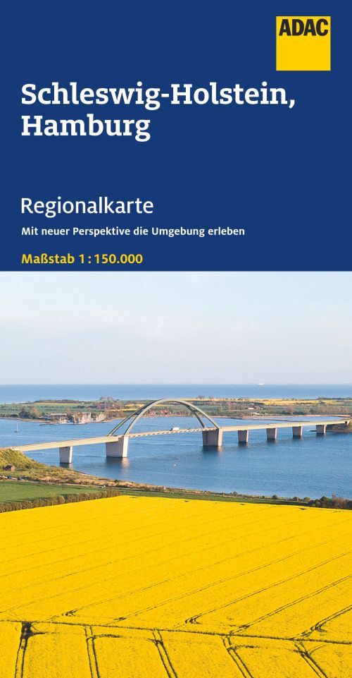 D1 ADAC Regionalkarte: Blatt 1: Schleswig-Holstein - Hamburg
