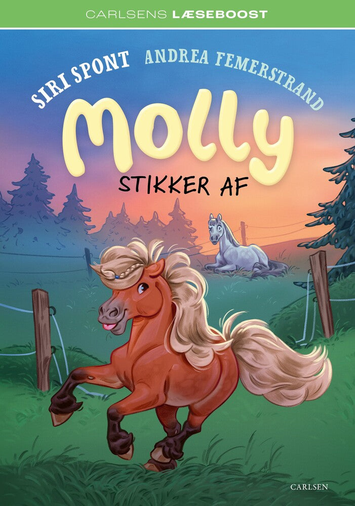 D1 Carlsens Læseboost - Molly stikker af