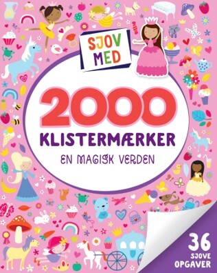 D1 Sjov med 2000 klistermærker: En magisk verden