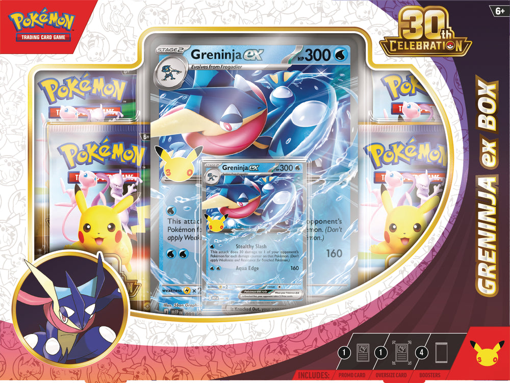 Poke Box ex 30th - Greninja ex