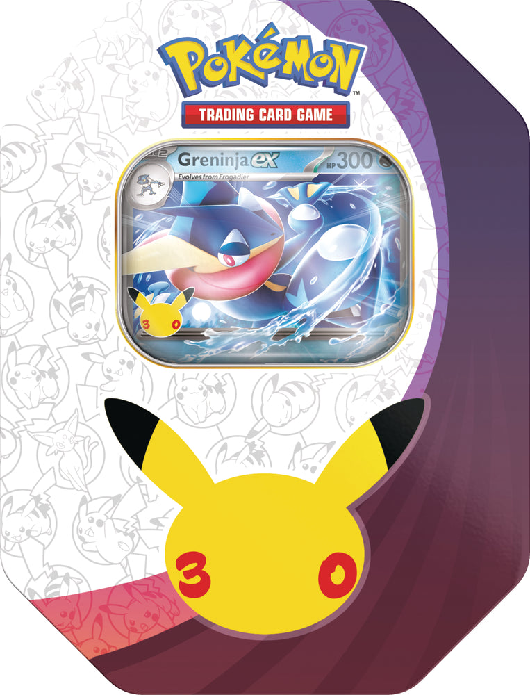 Poke Tin ex 30th - Greninja ex